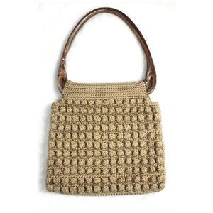 Nino Cerruti Vintage Macrame Handbag